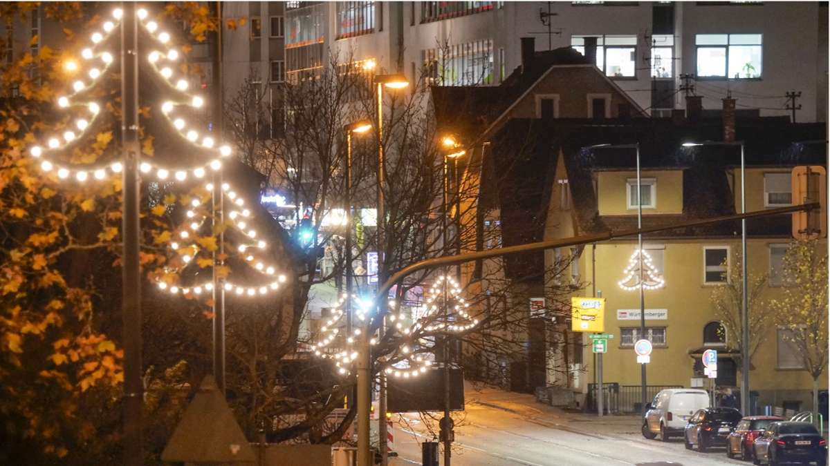 Energiesparen in der Region Leonberg: Wo  die Weihnachtslichter wieder brennen
