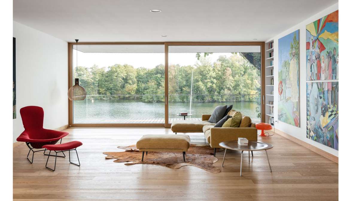Schöner wohnen am Jungfernsee in Potsdam: Das Traumhaus am See
