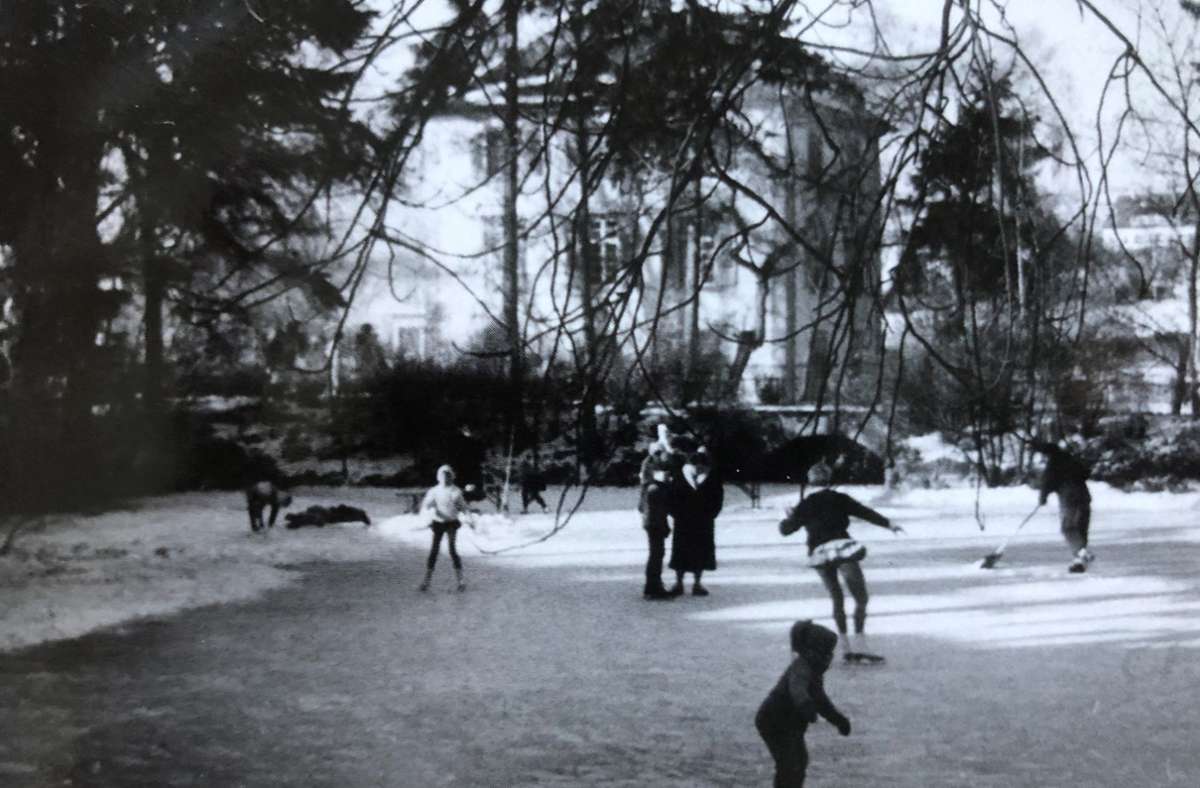 Auf dem Trappensee haben im 20. Jahrhundert viele Heilbronner das Eislaufen gelernt.