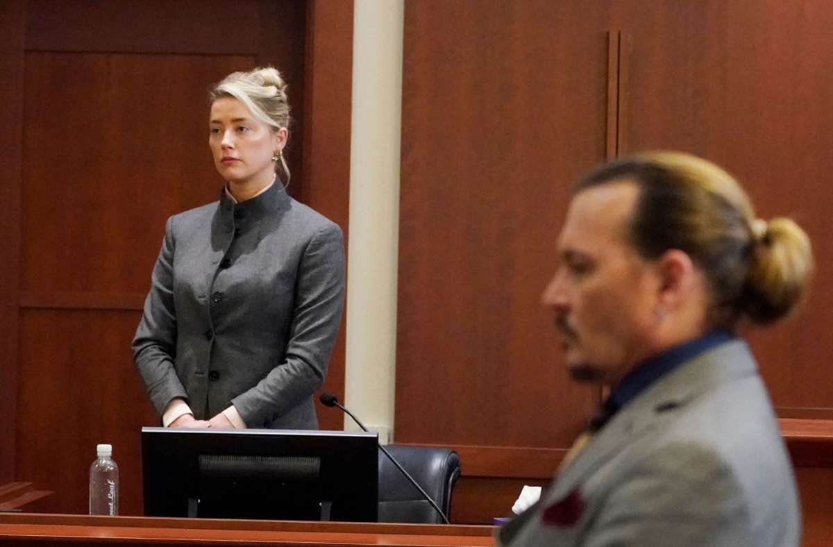 Sechs Wochen lang hatten sich Depp und Heard in dem Prozess gegenübergestanden – angesehen hatte er sie nie.