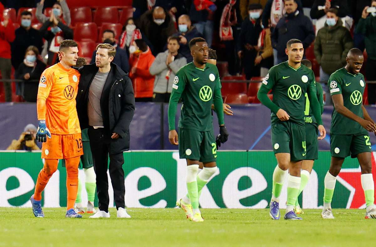 Champions League: VfL Wolfsburg verliert nach schwachem Spiel beim FC Sevilla