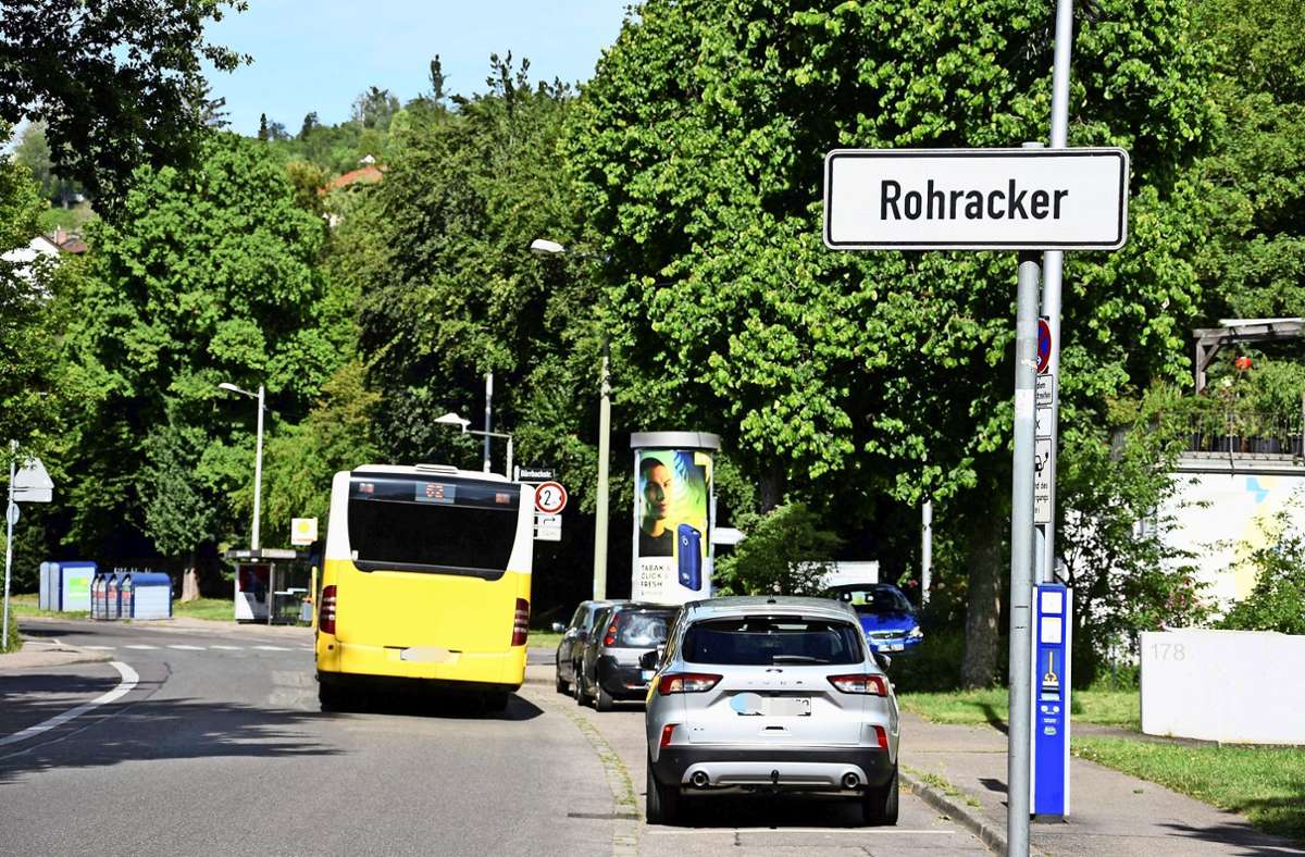 Barrierfrei Bushaltstelle in Stuttgart-Rohracker: Stau im Ortskern befürchtet