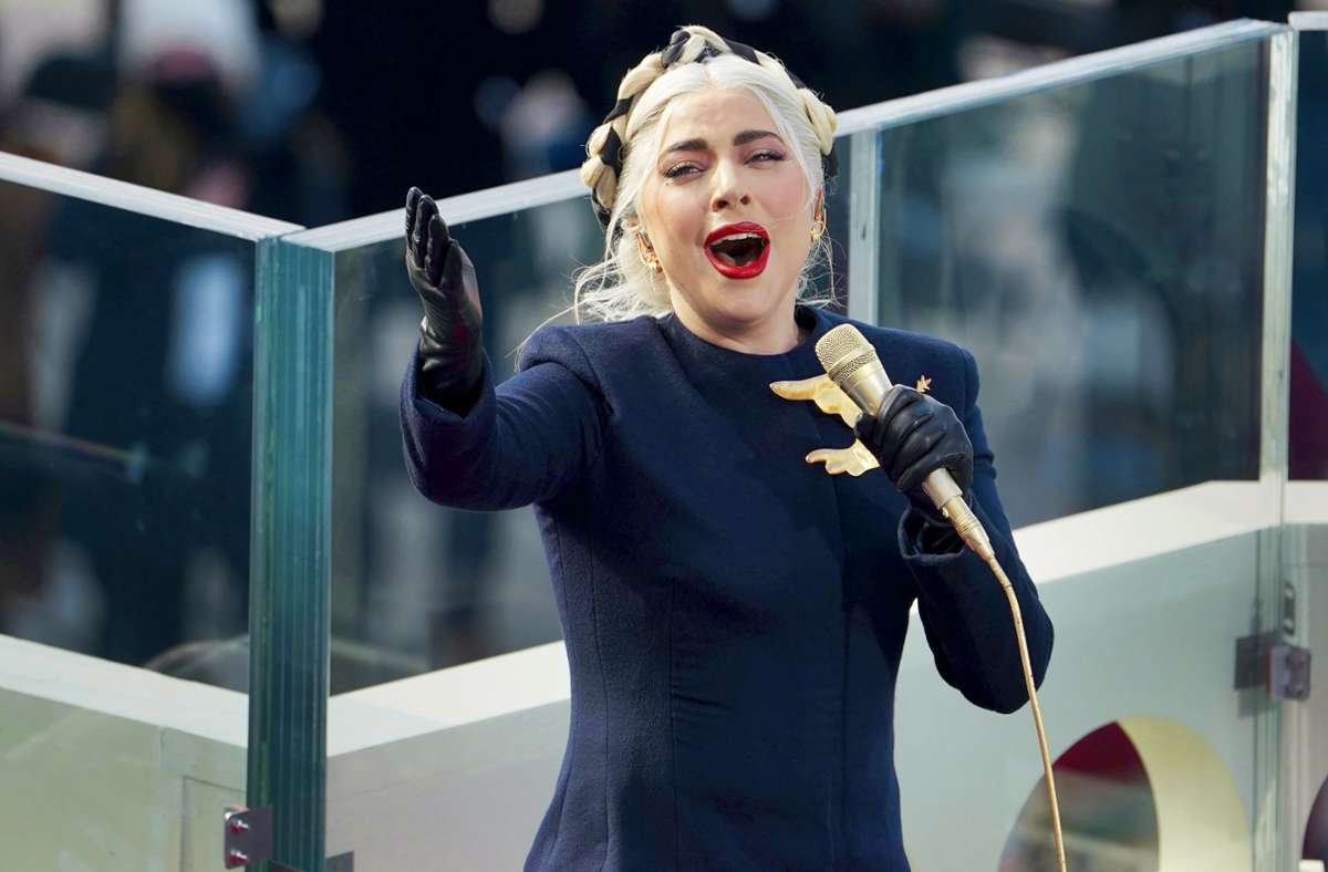 Musik für Biden und Harris: Lady Gaga schmettert die Düsternis  weg