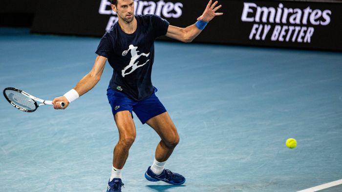 Novak Djokovic muss ganz schnell umdenken