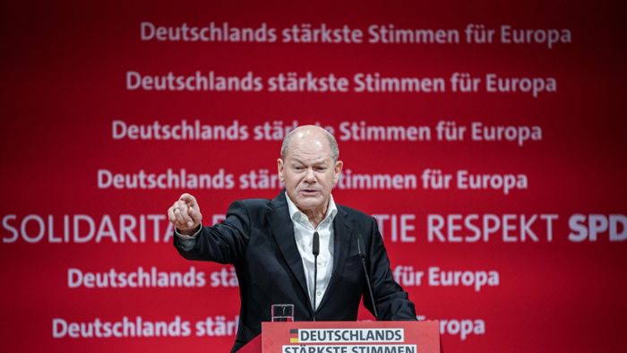 SPD startet in das  Wahljahr: Das Hauptproblem ist Olaf Scholz