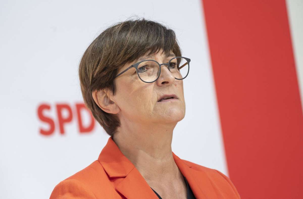 Forderung der SPD: Esken pocht auf Vermögensabgabe für Superreiche