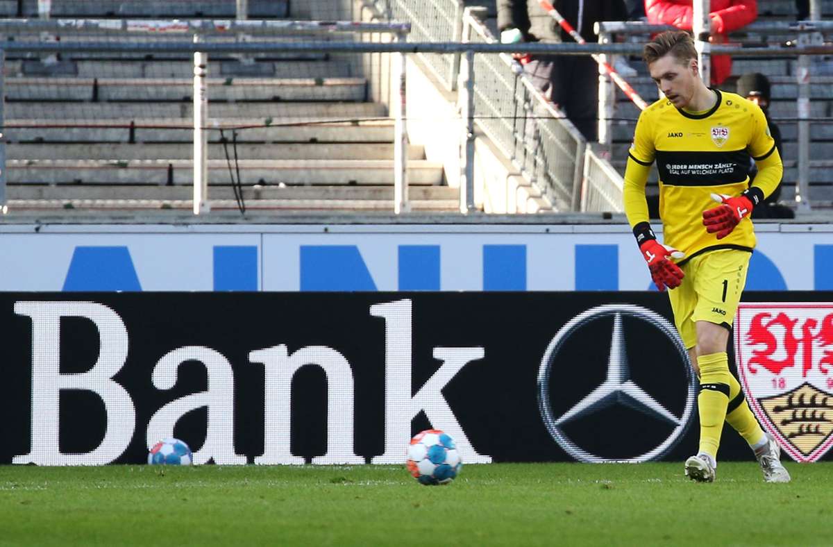 Florian Müller wird das Tor hüten in Leverkusen.