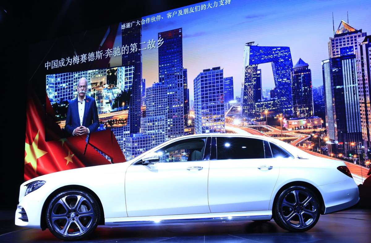 Stuttgarter Autobauer Daimler: Absatz in China wächst zweistellig