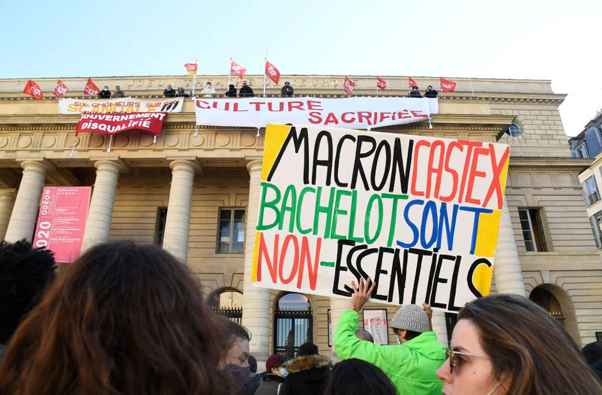 Künstler-Protest in Paris: Sie wollen doch nur spielen!