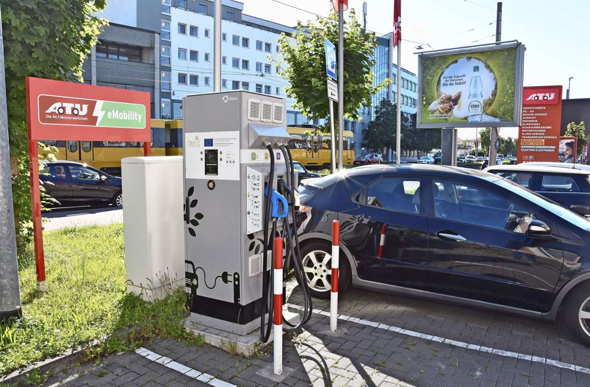 E-Mobilität in Stuttgart-Wangen: Acht neue Ladestationen für E-Autos