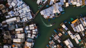 Spektakuläre Aufnahmen zeigen Hongkong von oben