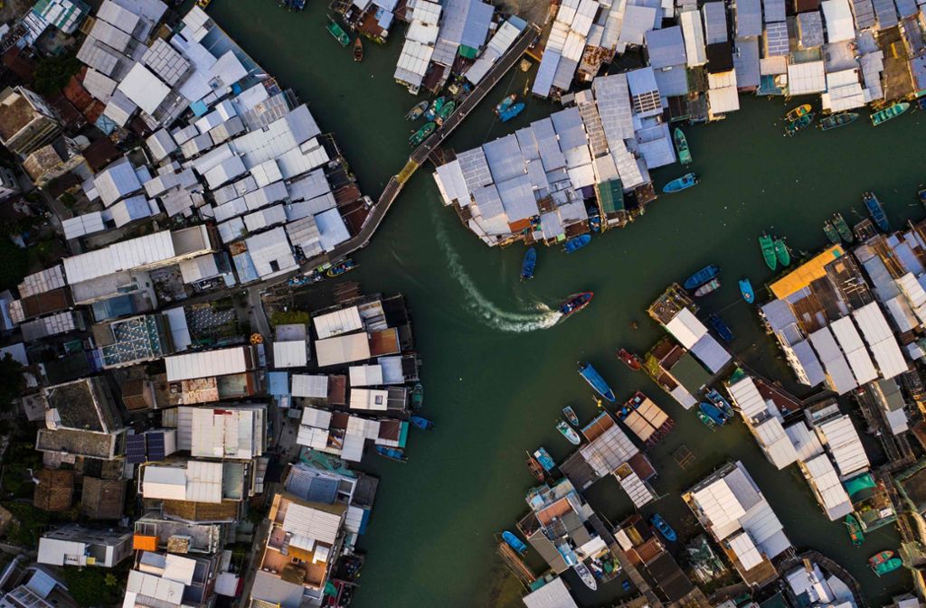 Fotoprojekt in Hongkong: Spektakuläre Aufnahmen zeigen Hongkong von oben