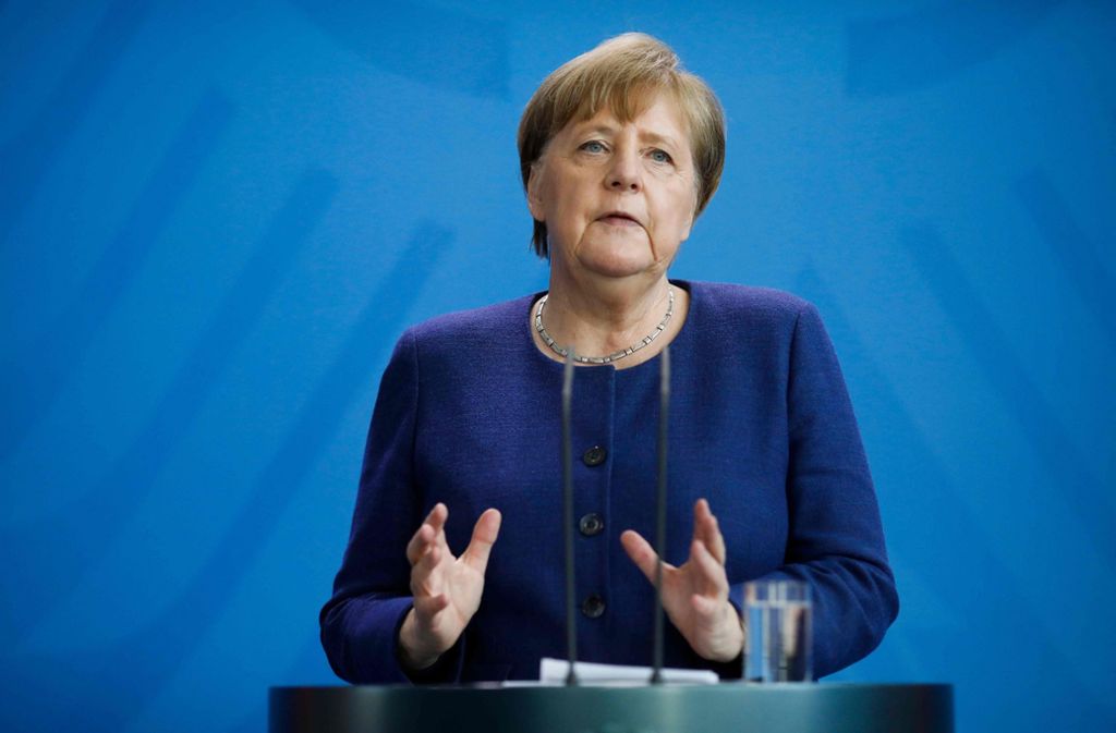 Corona-Krise: Angela Merkel sieht die EU vor ihrer größten Bewährungsprobe