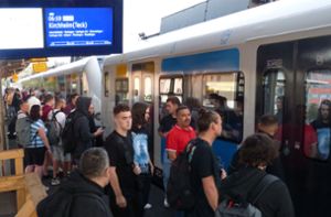 Wieder S-Bahn-Sperrung in Stuttgart: Darum sind Fahrgäste nur noch genervt