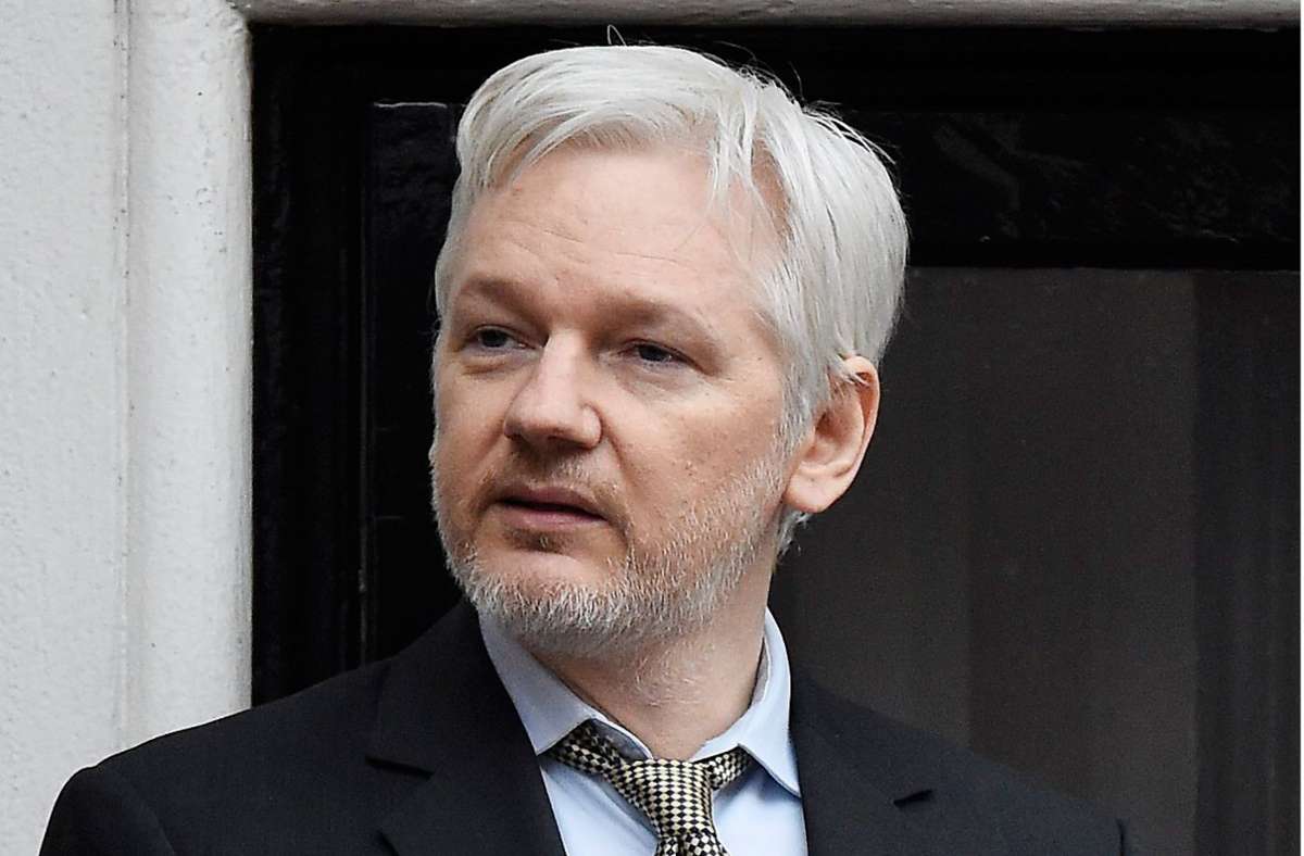 Julian Assange befindet sich derzeit in Großbritannien. (Archivbild) Foto: dpa/Facundo Arrizabalaga