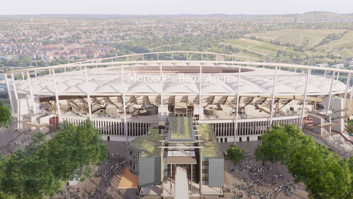 Stadionumbau beim VfB Stuttgart: So soll die neue Arena aussehen