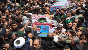 Unfälle: Irans verunglückter Präsident in Heimatstadt beigesetzt