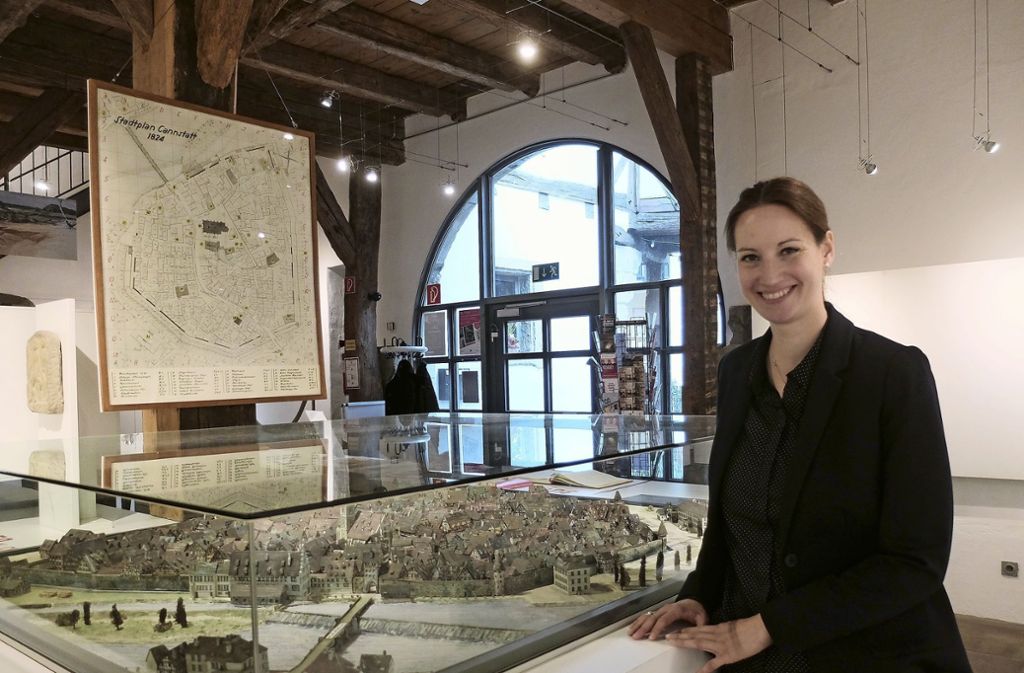 Christiane Sutter ist die neue Leiterin des Stadtmuseums Bad Cannstatt.