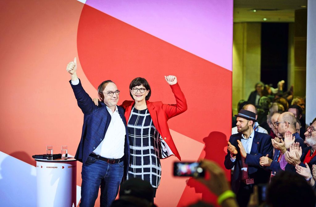Nach der Wahl der SPD-Spitze: Unsichere Zeiten für die Koalition
