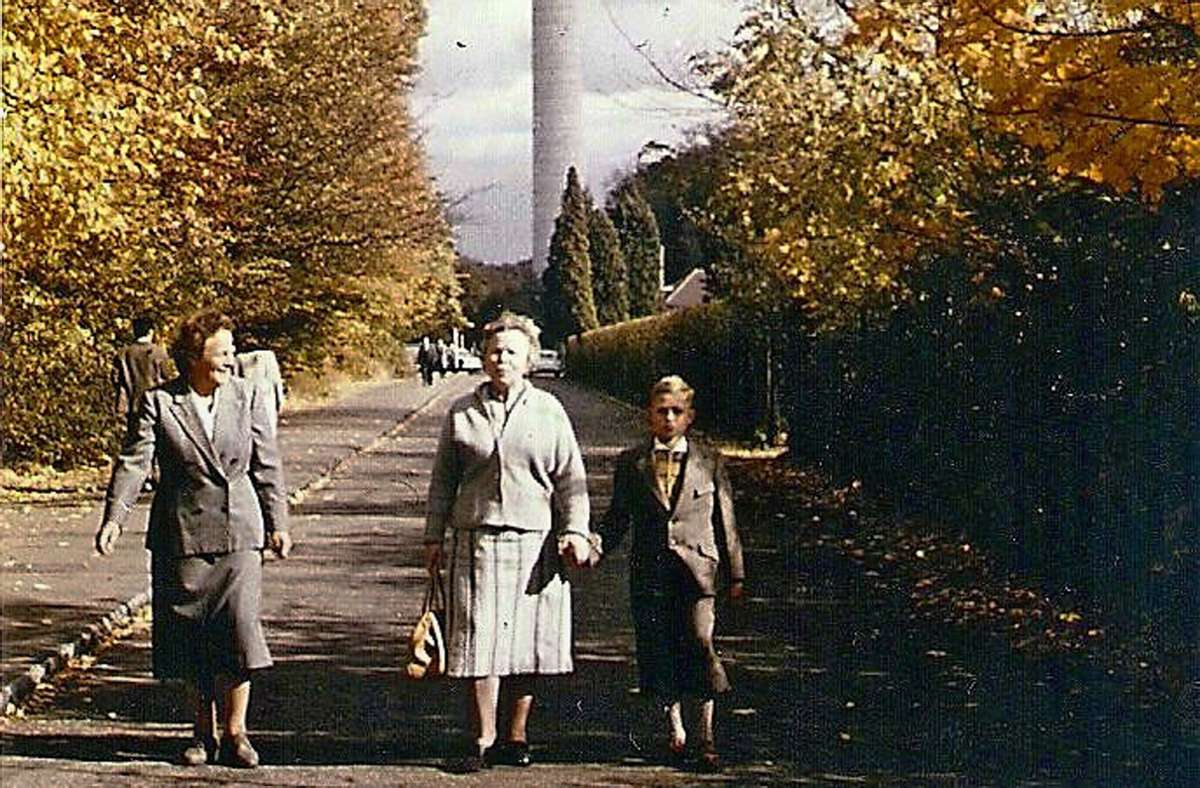 Fernsehturm in Stuttgart: Ein Foto aus den 1960ern gibt Rätsel auf