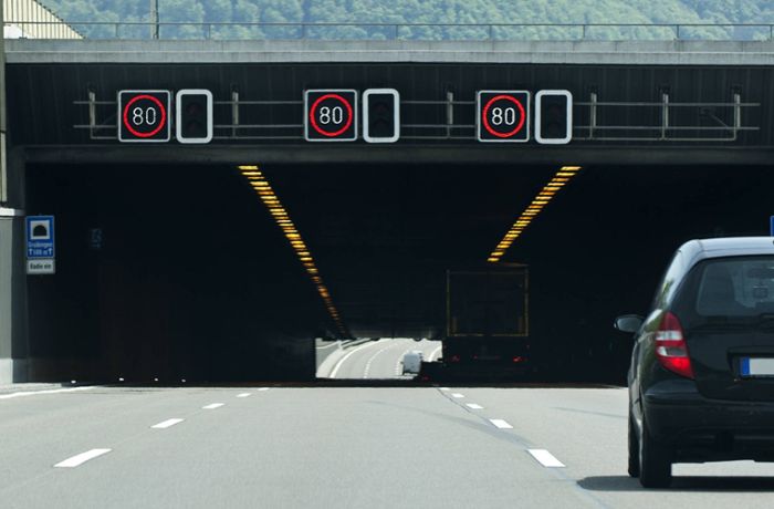 A8 bei Gruibingen: Autobahntunnel wird am Wochenende nachts gesperrt