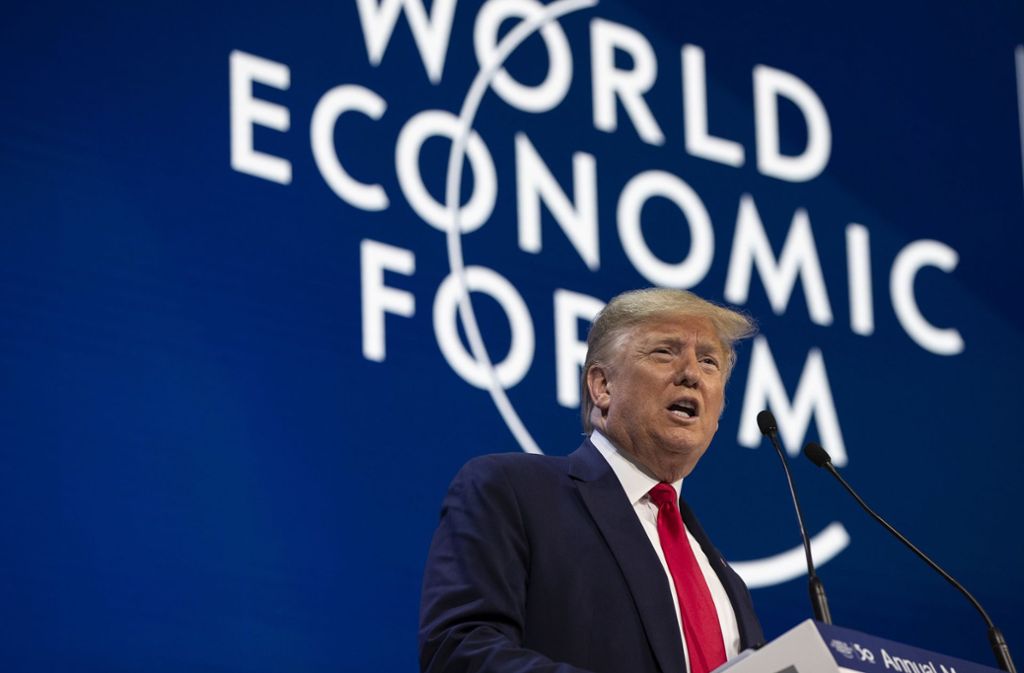 Weltwirtschaftsforum in Davos: Donald Trump geht auf Konfrontationskurs mit Greta Thunberg