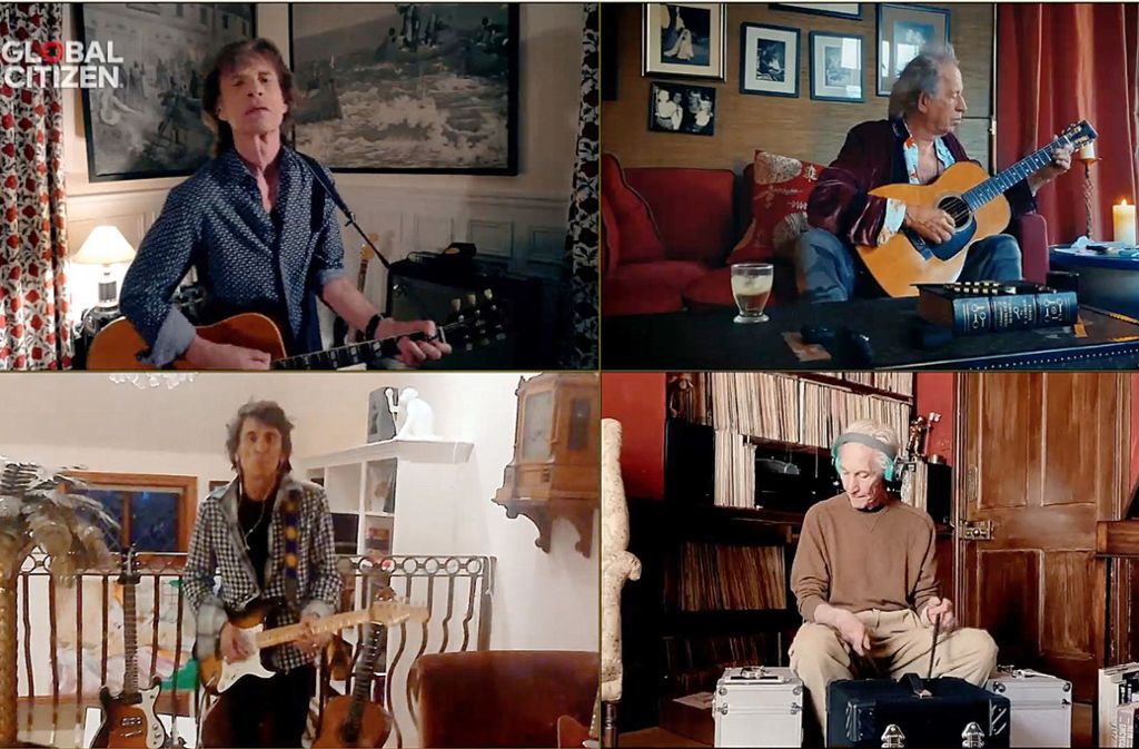„One World: Together at Home“: Hausmusik mit den  Stones, Paul McCartney und Billie Eilish