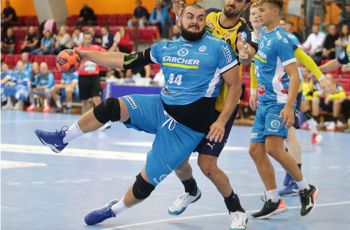 TVB Stuttgart / Handball-Bundesliga: Zarko Peshevski – der  sanfte Koloss am Kreis
