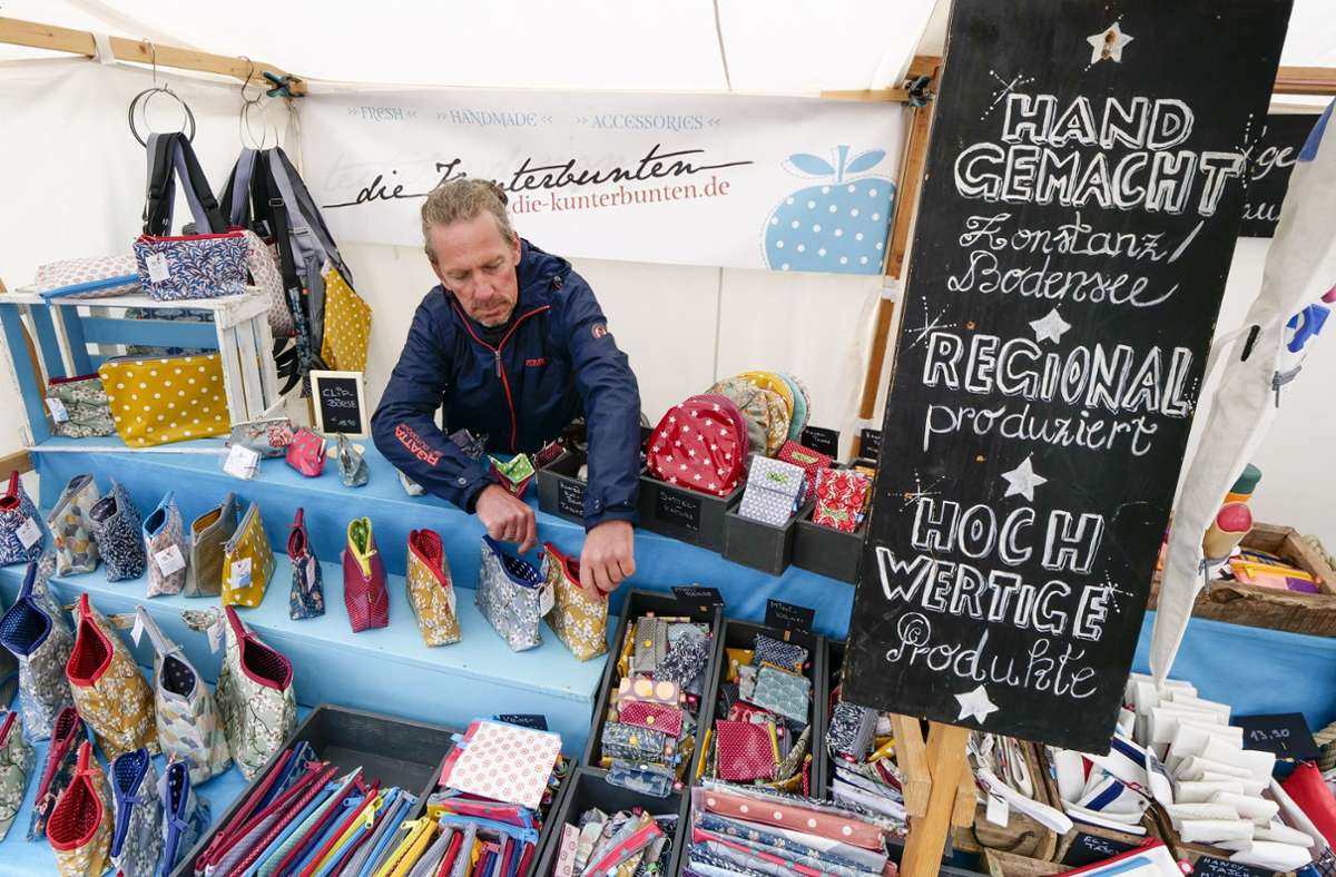 Kunsthandwerkermarkt in Ditzingen: Schlendern, stöbern, shoppen, staunen