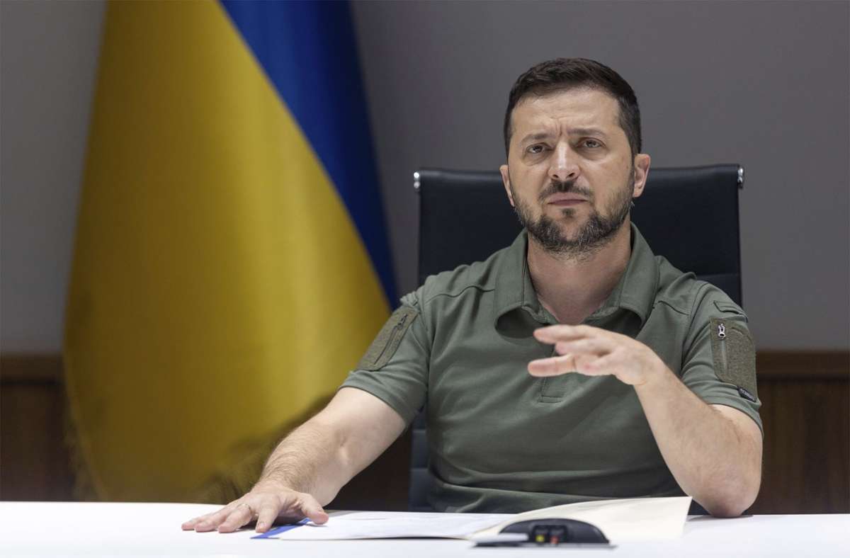 Krieg in der Ukraine: Wolodymyr Selenskyj ruft Nationalen Sicherheitsrat ein