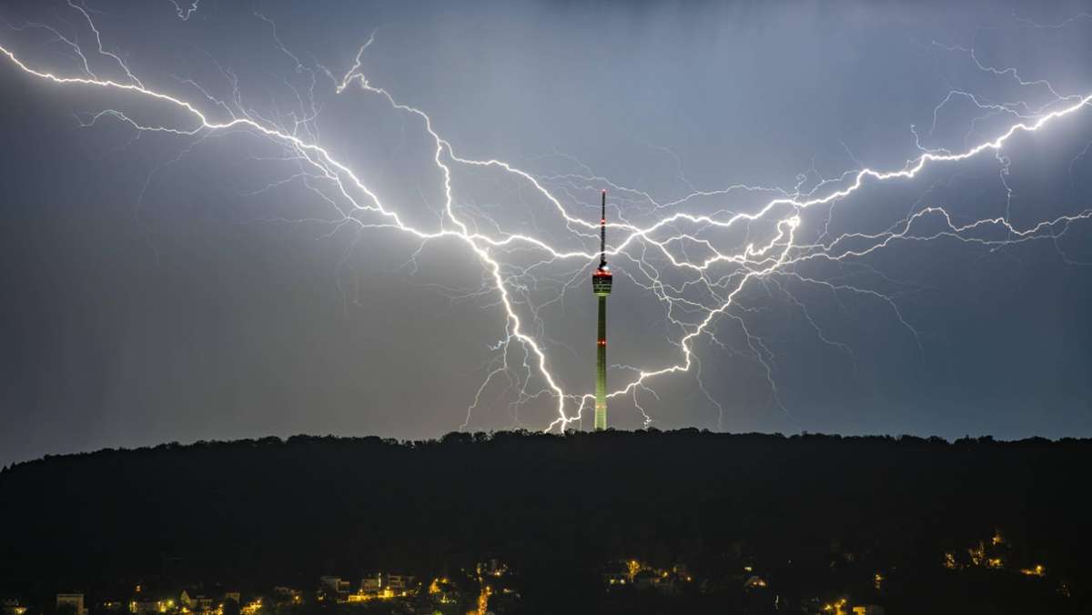 Gewitterwarnung in Baden-Württemberg: Was gilt für Stuttgart?