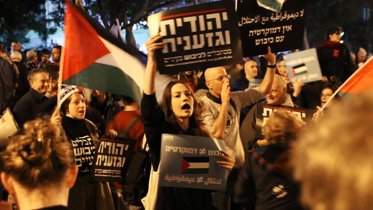 Massendemos in Israel: Die Angst um Israels Demokratie