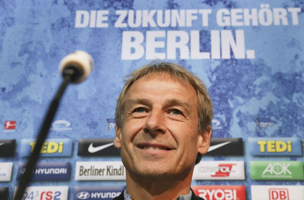 Jürgen Klinsmann bei Hertha BSC: Der Big-City-Coach