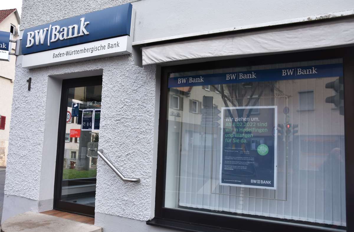 Bank in Rohracker: Kelter als Standort für Geldautomaten