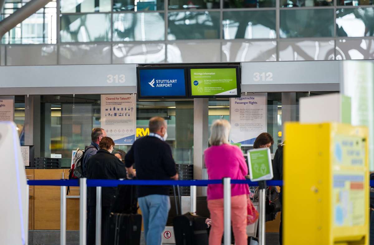 Hygienekonzept: Flughafen Stuttgart bekommt Corona-Tüv