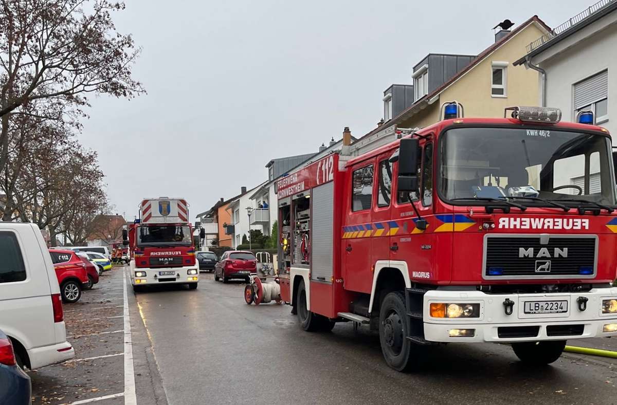 Kellerbrand in Kornwestheim: Batterieladegerät fängt Feuer