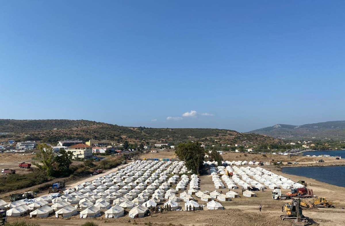 Nach dem Brand in Moria: Die Lage auf Lesbos ist extrem angespannt