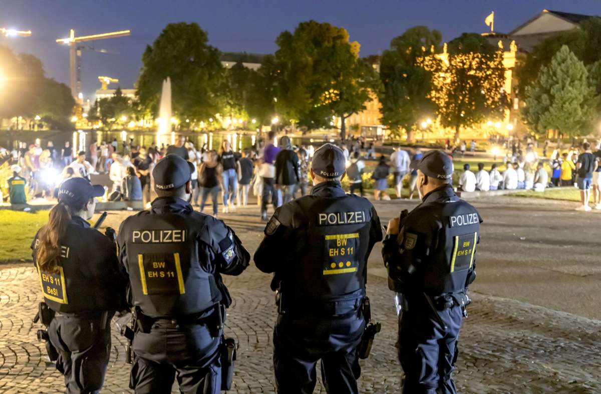 Stuttgarter Krawallnacht jährt sich: Was  die Polizei  gelernt hat