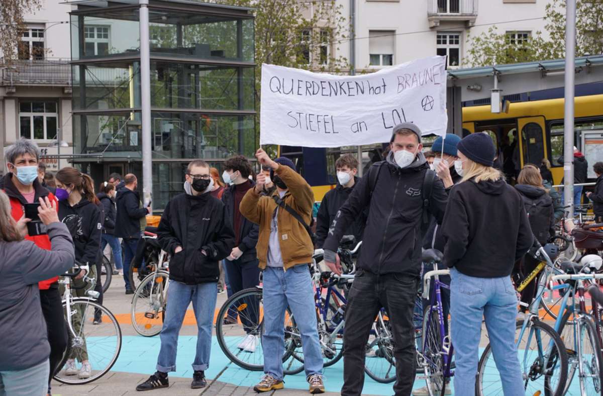 Demonstrationen in Stuttgart: So verlief der Samstag auf dem Marienplatz