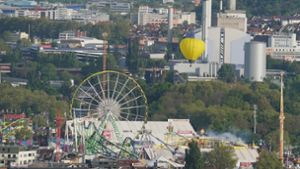 Stuttgart: Heißluftballons liefern sich Wettfahrt über Stuttgart