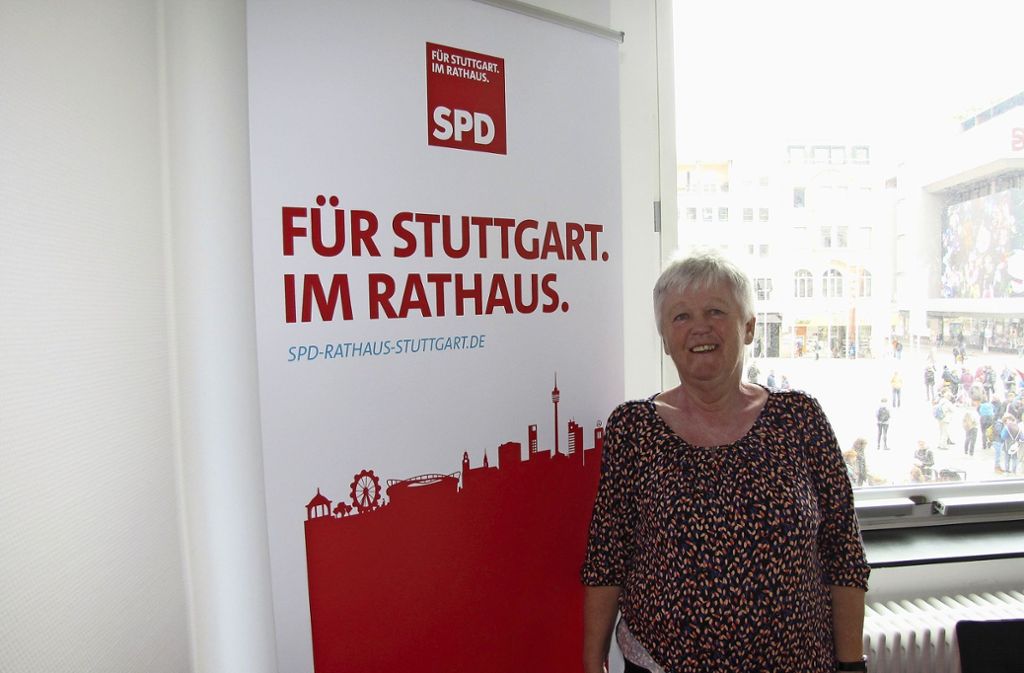 Nach 25 Jahren steht die Cannstatterin nicht mehr zur Wahl: Marita Gröger verlässt den Gemeinderat