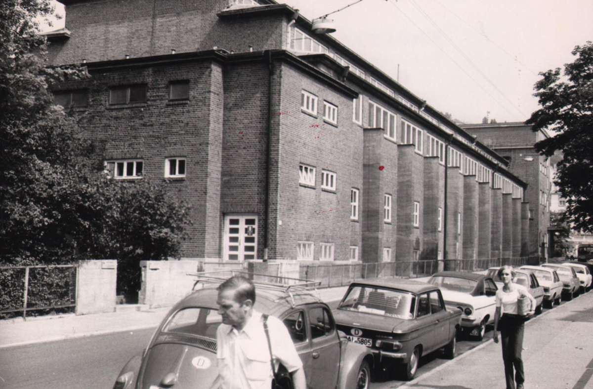 Das Stadtbad Heslach in den 1970ern.