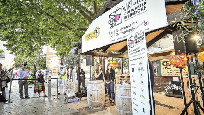 Das erste virtuelle Weindorf ist eröffnet