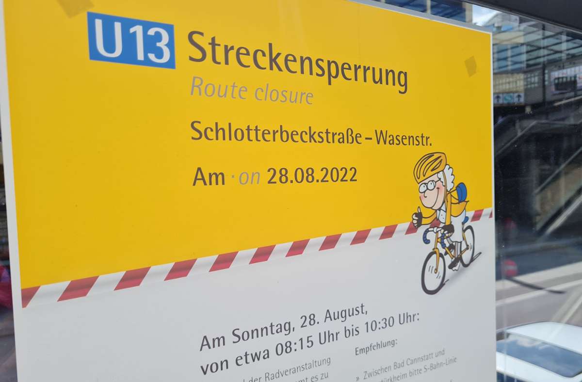 Deutschland-Tour in Stuttgart: Hier kommt es bei   Stadtbahnen und Bussen zu Einschränkungen