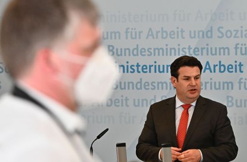 Arbeitsminister Hubertus Heil bringt die Wirtschaft gegen sich auf. Foto: AFP/TOBIAS SCHWARZ