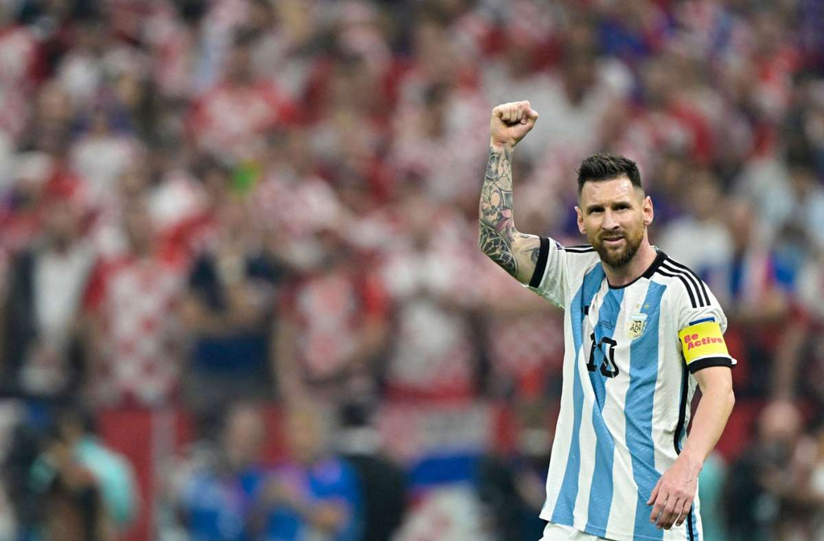 3:0 gegen Kroatien: Lionel Messi führt Argentinien ins WM-Finale