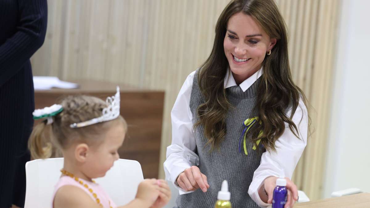 Prinzessin Kate: Ihr Outfit vereint gleich zwei Herbsttrends