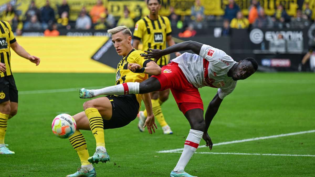 Einzelkritik zum VfB Stuttgart: Nicht nur Silas Katompa steht völlig neben sich