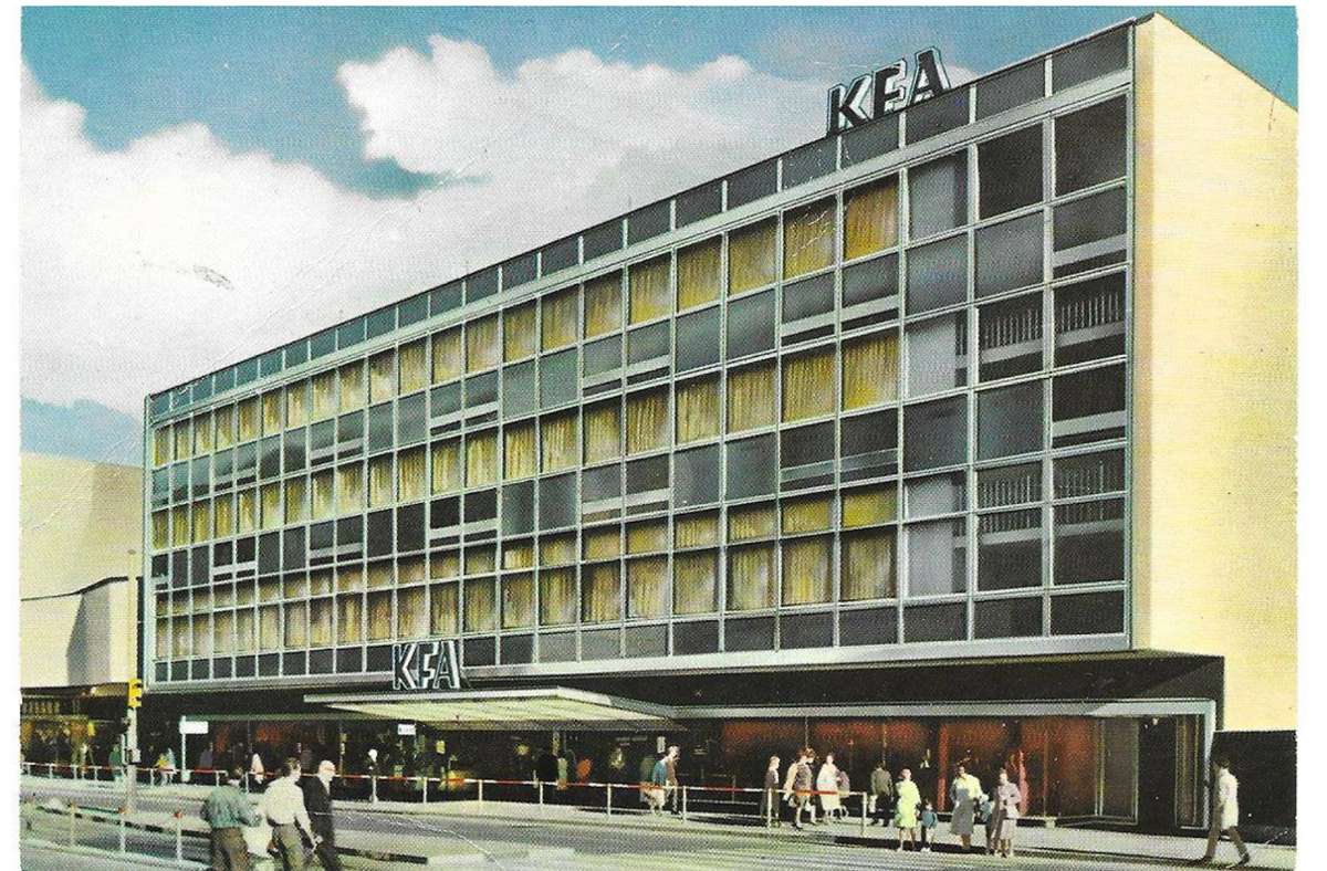 Die Abkürzung KFA an der unteren Königstraße stand für Kaufhaus für alle.