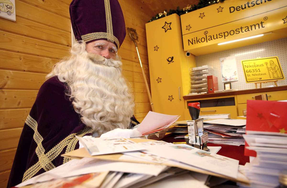 Weihnachten in Deutschland: Nikolauspostamt beantwortet knapp 32.000 Briefe